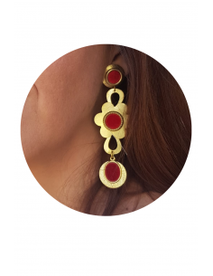Pendientes Margarita Dorada... 2
