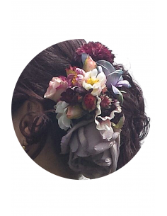 Conjunto flores para el pelo 2