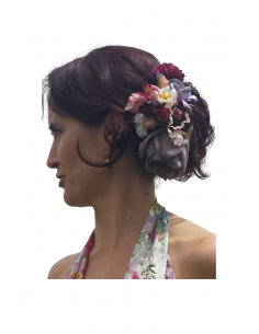 Conjunto flores para el pelo