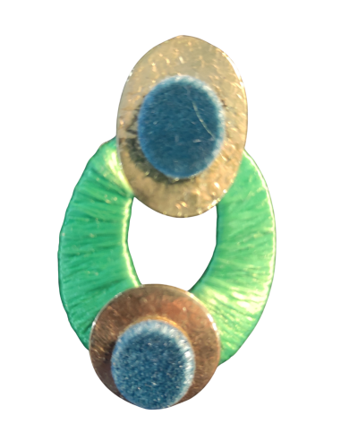 Pendiente Aire flamenco