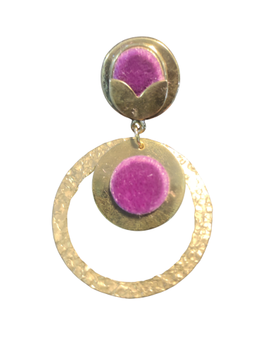 Pendiente hoja admirada