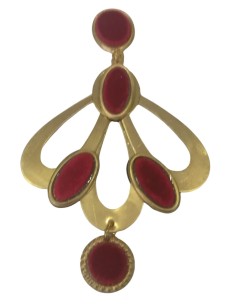 Pendiente Flor Manton S