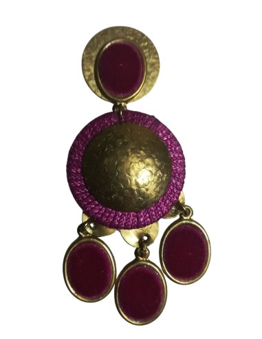 Pendiente Antiguo con Ovales